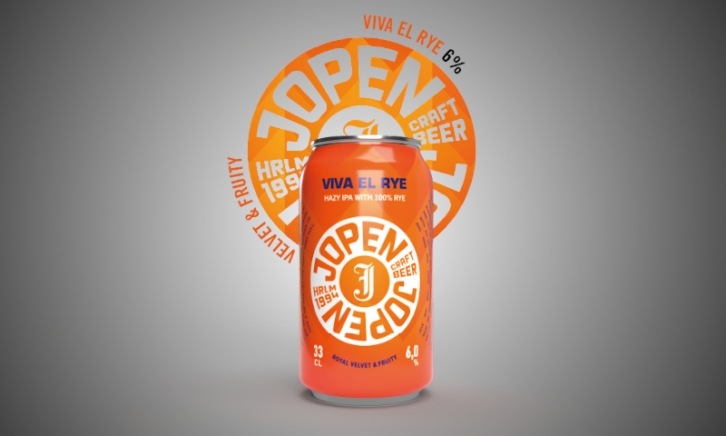 Jopen Viva El Rye bier in blik